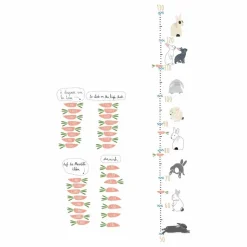 Enfant MIMI'lou Sticker toise Lapin multilingue