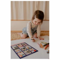 Ma Cabane à rêves Stickers magnétiques Mon Quartier Multicolore Discount