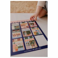 Ma Cabane à rêves Stickers magnétiques Mon Quartier Multicolore Discount