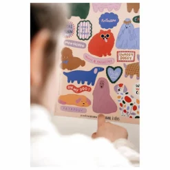 Ma Cabane à rêves Jeux Éducatifs|Stickers magnétiques Oh My Dog