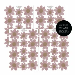 Enfant Studio Loco Stickers muraux Floral | Lilas