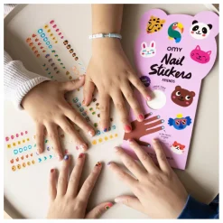 Omy Stickers pour ongles - Friends Multicolore