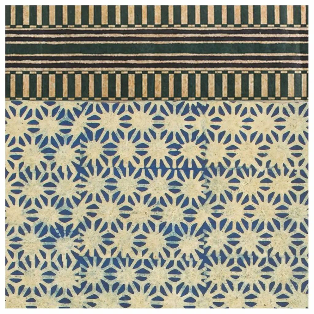 Le Monde Sauvage Déco Murale, Papier Peint|Superfrise Line Balmoral - Set de 9 feuilles |