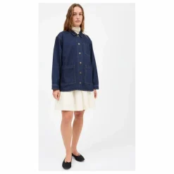 Skall Studio Surchemise Henny Coton Bio | Bleu indigo Best