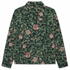 Les Deux Surchemise Jaiden Flower Jacquard | Noir