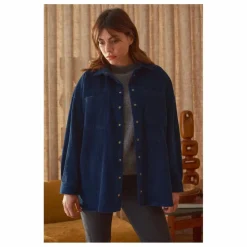 Femme Marlot Paris Blouses, Chemises|Sur-Chemise Paola Velours Côtelé - Collection Femme |