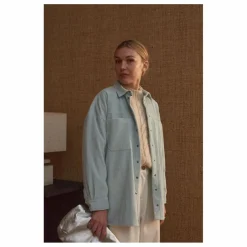 Femme Marlot Paris Blouses, Chemises|Sur-Chemise Paola Velours Côtelé - Collection Femme |