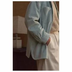 Femme Marlot Paris Blouses, Chemises|Sur-Chemise Paola Velours Côtelé - Collection Femme |