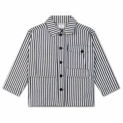 Repose AMS Surchemise Poches Coton Bio | Bleu marine Hot