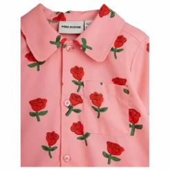 Mini Rodini Surchemise Coton Bio | Rose