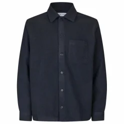 Hot Samsoe Samsoe Surchemise Sadamon | Bleu foncé