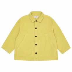 Discount Main Story Surchemise Velours Côtelé Coton Bio | Jaune