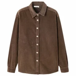 Best American Vintage Sur-Chemise Velours Côtelé Padow | Marron