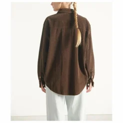 Best American Vintage Sur-Chemise Velours Côtelé Padow | Marron