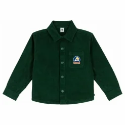 Online Petit Bateau Surchemise Velours Côtelée Coton Bio | Vert sapin