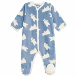 Best Petit Bateau Surpyjama Ours Polaire | Bleu