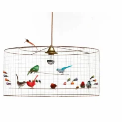 Enfant Mathieu Challières Luminaires|Lampes, Veilleuses Enfant|Suspension demi grande volière
