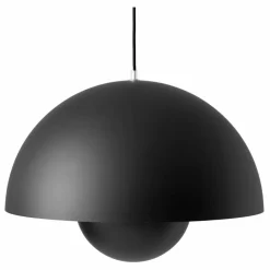 Outlet & Tradition Suspension Flowerpot VP2, Verner Panton, 1968 | Noir