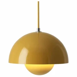 & Tradition Suspension Flowerpot VP1, Verner Panton, 1968 | Jaune moutarde Online