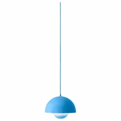 & Tradition Suspension Flowerpot VP1, Verner Panton | Bleu ciel Sale