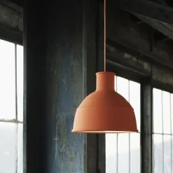 Muuto Luminaires|Suspension Unfold - Terracotta
