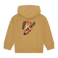 Hundred Pieces Sweat à Capuche en Coton Bio | Beige Hot