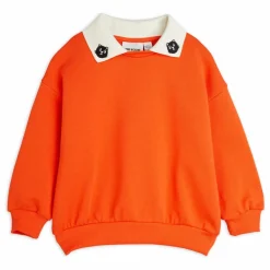 Enfant Mini Rodini Sweats|Sweats|Sweat à Col Chat Coton Bio |