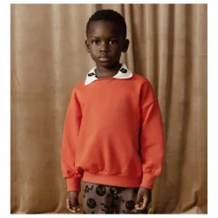 Enfant Mini Rodini Sweats|Sweats|Sweat à Col Chat Coton Bio |