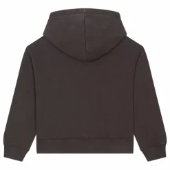 SMALLABLE BASICS Sweat A Capuche Fille Coton Bio | Noir Hot