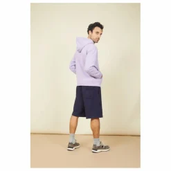 Homme SMALLABLE BASICS Sweats, Pulls|Sweat A Capuche Homme Coton Bio | Lilas