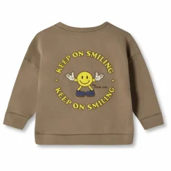 Discount Fliink Sweat Alvin Smiley Coton Bio | Taupe