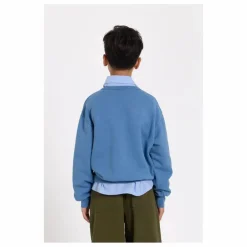 Smallable Kid Sweat Arlo Coton Bio | Bleu New