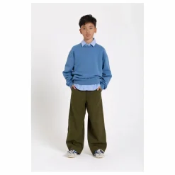 Smallable Kid Sweat Arlo Coton Bio | Bleu New