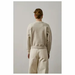 Soeur Sweat Artemis Coton Bio | Gris chiné clair Online