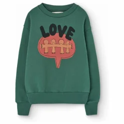 Hot The Animals Observatory Sweat Bear Love | Vert sapin