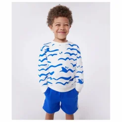 Enfant Petit Bateau Sweats|Sweat Biarritz Coton Bio |