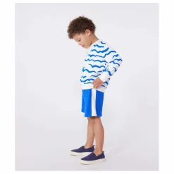 Enfant Petit Bateau Sweats|Sweat Biarritz Coton Bio |