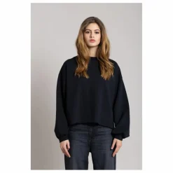 Sale Smallable Woman Sweat Bria Coton Bio | Noir