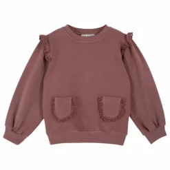 Enfant Emile et Ida Sweat Broderie Anglaise Coton Bio |