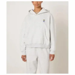 Sale American Vintage Sweat Capuche Baptown | Gris chiné