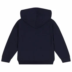 Petit Bateau Sweat Capuche Cœur Coton Bio | Bleu marine Clearance