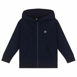 Enfant Petit Bateau Sweats|Sweats|Sweat Capuche Logo |