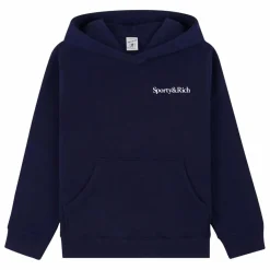 Sporty & Rich Sweat Capuche Play Tennis | Bleu marine Discount