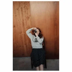 Femme Emile et Ida Sweat Carl Sigle Coton Bio |