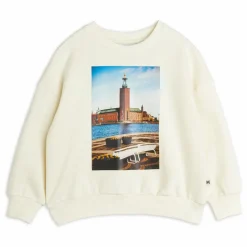 Enfant Mini Rodini Sweat City Hall Coton Bio |