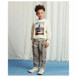 Enfant Mini Rodini Sweat City Hall Coton Bio |