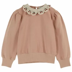 Enfant Emile et Ida Sweat Col Brodé |