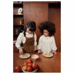 Online Emile et Ida Sweat Col Claudine Coton Bio | Crème