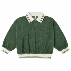 Best Rylee + Cru Sweat Col Polo | Vert