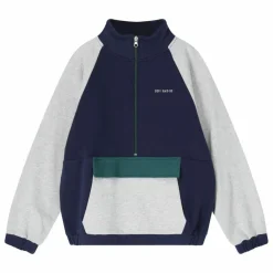 Enfant Cos I Said So Sweats|Sweats|Sweat Col Zippé Colorblock Coton Bio |
